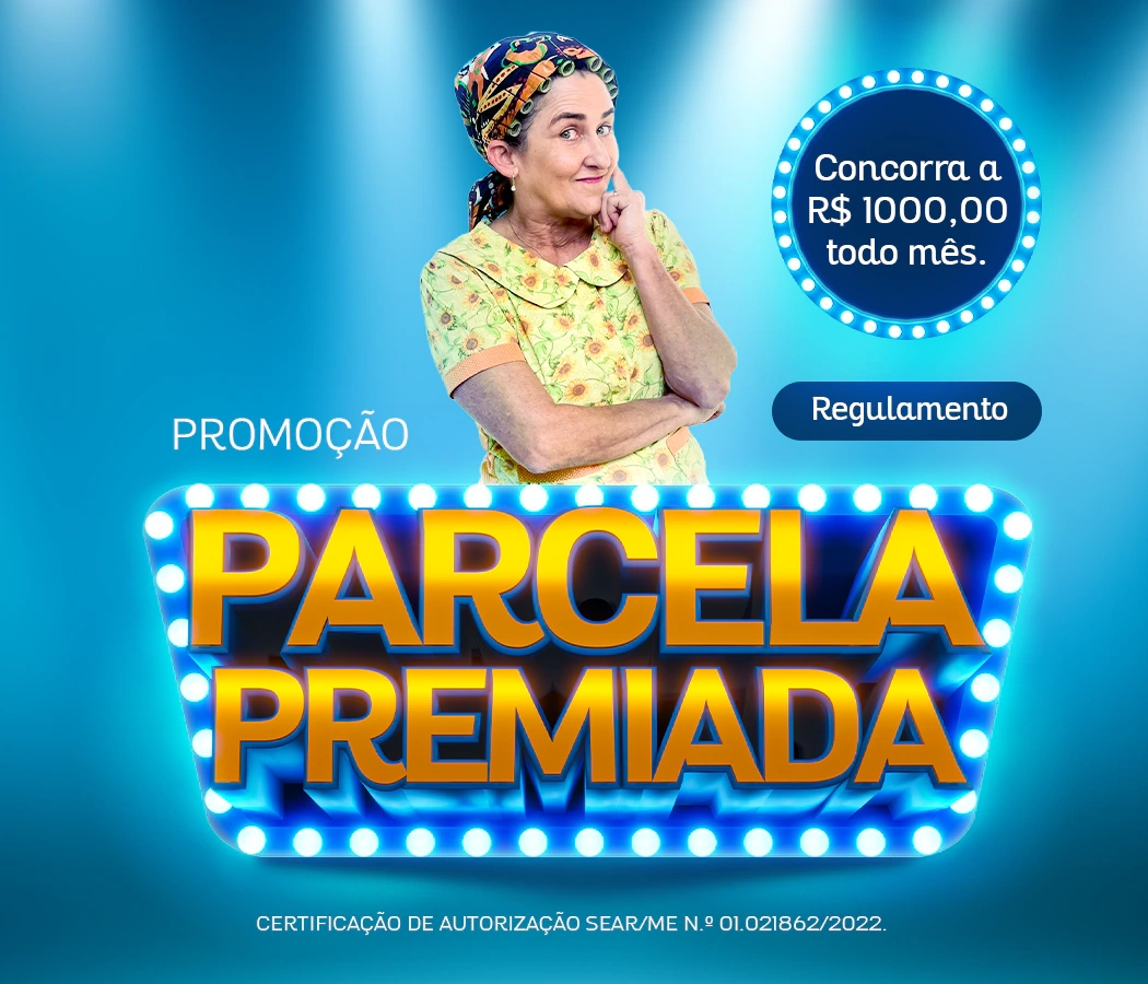 Promoção Parcela Premiada - Home